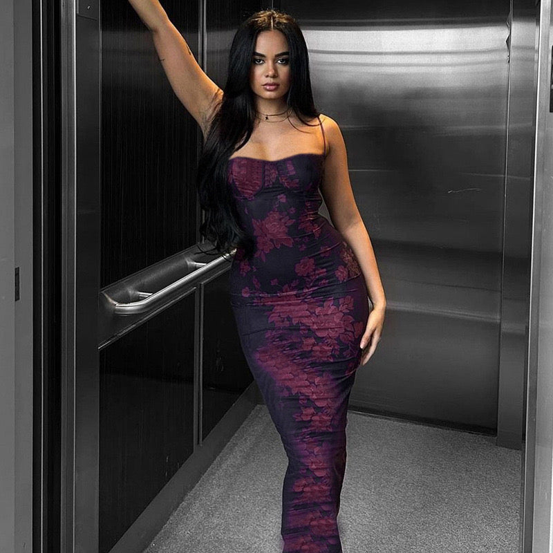 Women's Elegant Slim-Fit Waist Dress