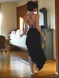 Sexy Neckline Cross Strap